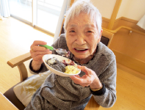 おはぎ作り